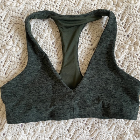 ALO Yoga Other - Alo Yoga Sports Bra Heather Green (XSmall)
